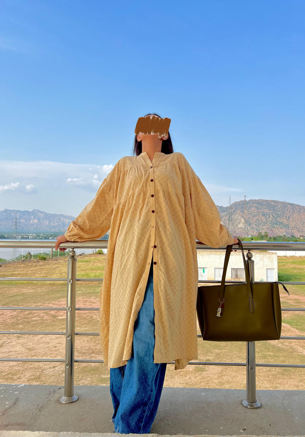 Baggy ChikanKari Frock