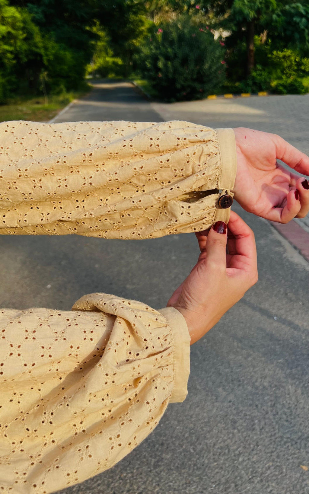 Baggy ChikanKari Frock